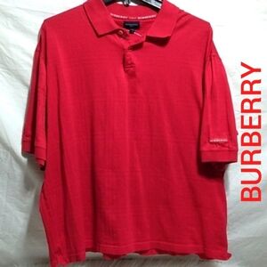 SALE! Authentic Mens Burberry Golf Polo Shirt Sz.XXL Like New Condition (BX50)